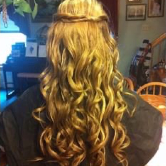 100% real human hair blond hair extensions - Picture 6 of 6